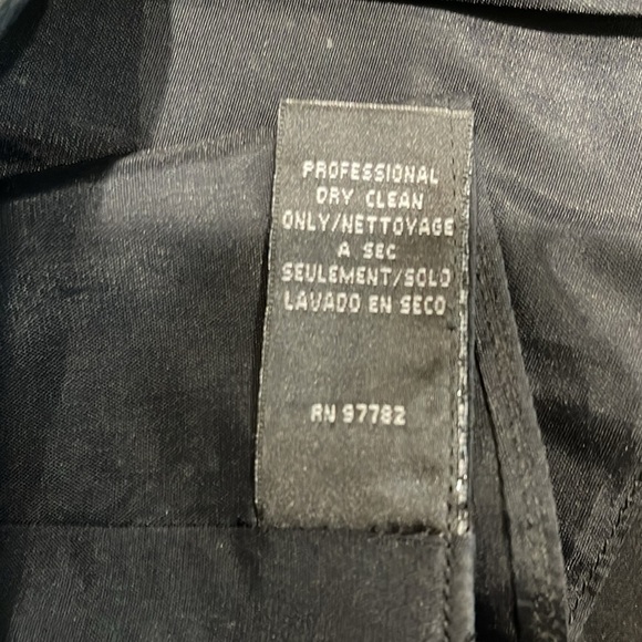 NWT Jill Stuart Halter Deep Vee Low Back Charmeuse Evening Gown SZ 6 Black - Picture 10 of 12